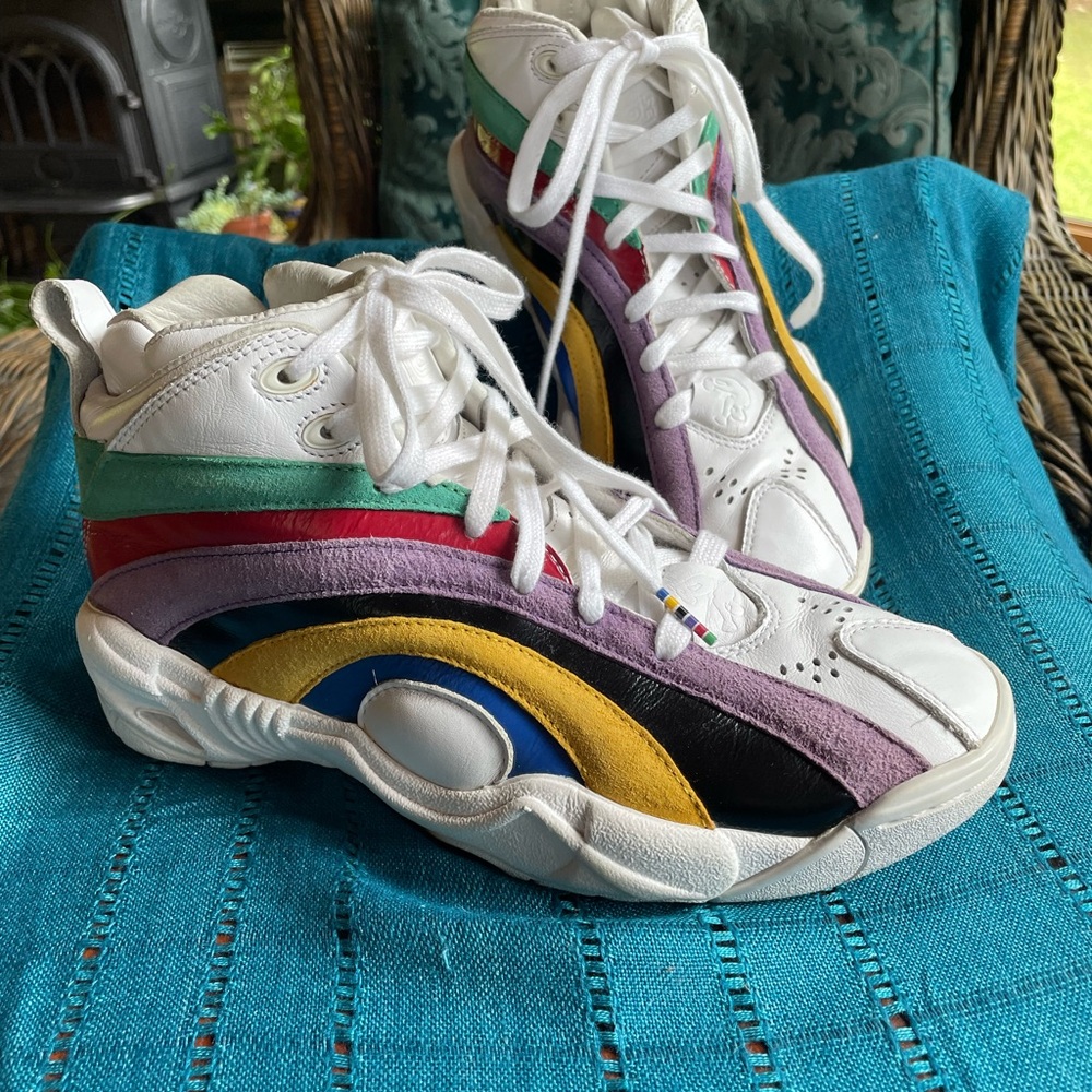 Reebok Shaqnosis 2012 SNS OG Tribute Rainbow sneakers